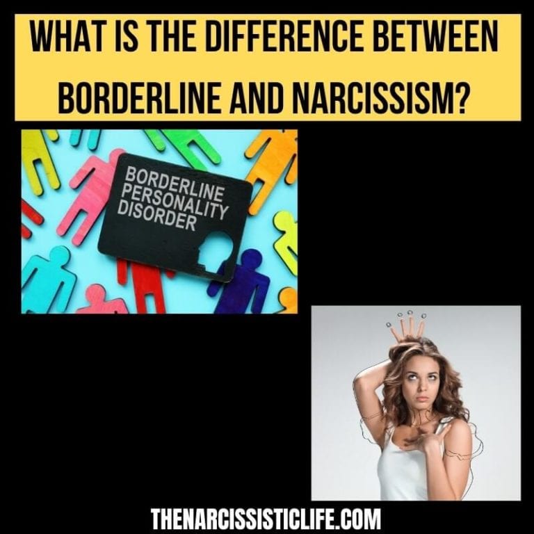 difference borderline narcissism