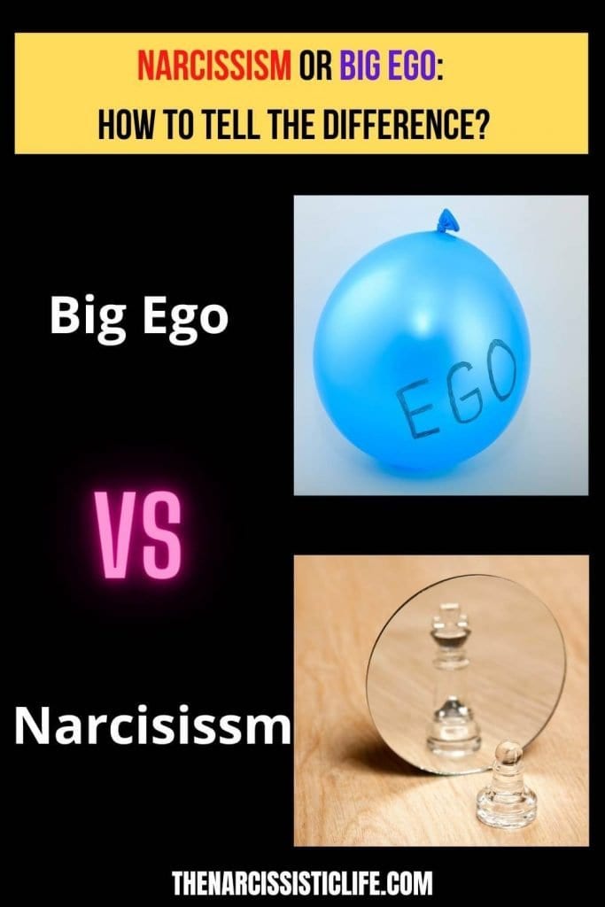 another word for big ego