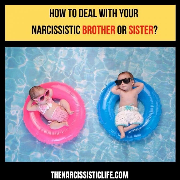 How to Deal With Your Narcissistic Sibling?