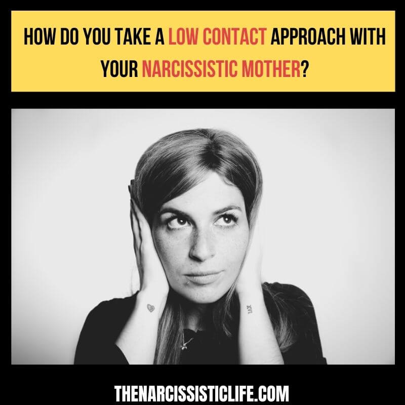 low contact narcissistic mother