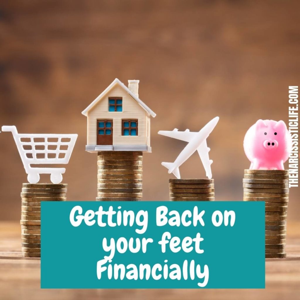 how to get back on your feet financially