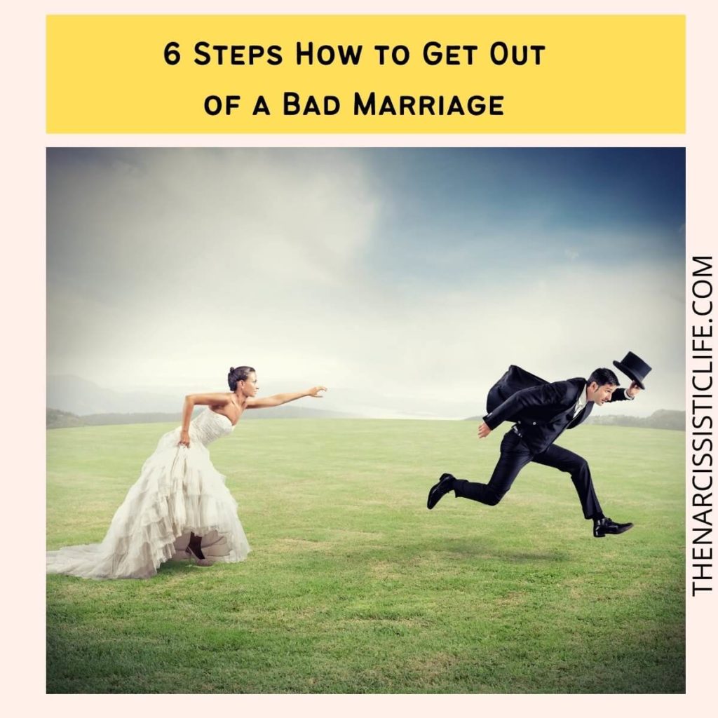 how to get out of a bad marriage