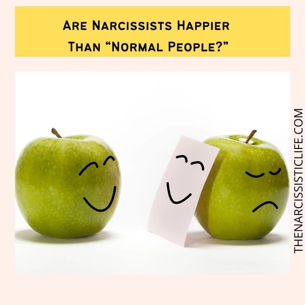 are narcissists happier than normal people