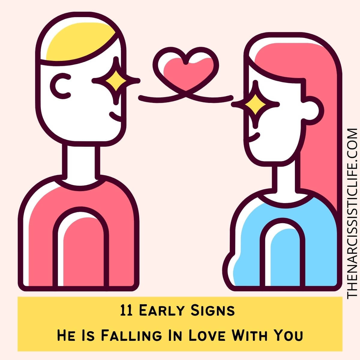When a guy is falling in love