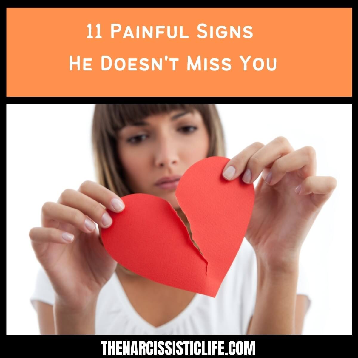 11 Painful Signs He Doesn't Miss You