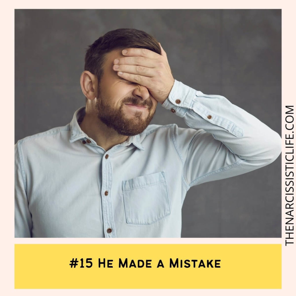 #15 He Made a Mistake