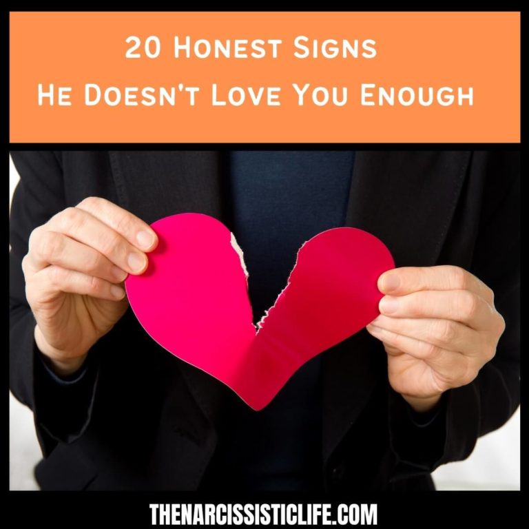 20 Honest Signs He Doesn’t Love You Enough