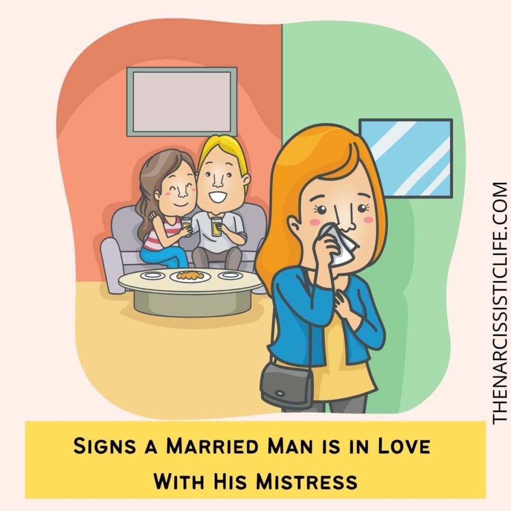 Signs a Married Man is in Love With His Mistress