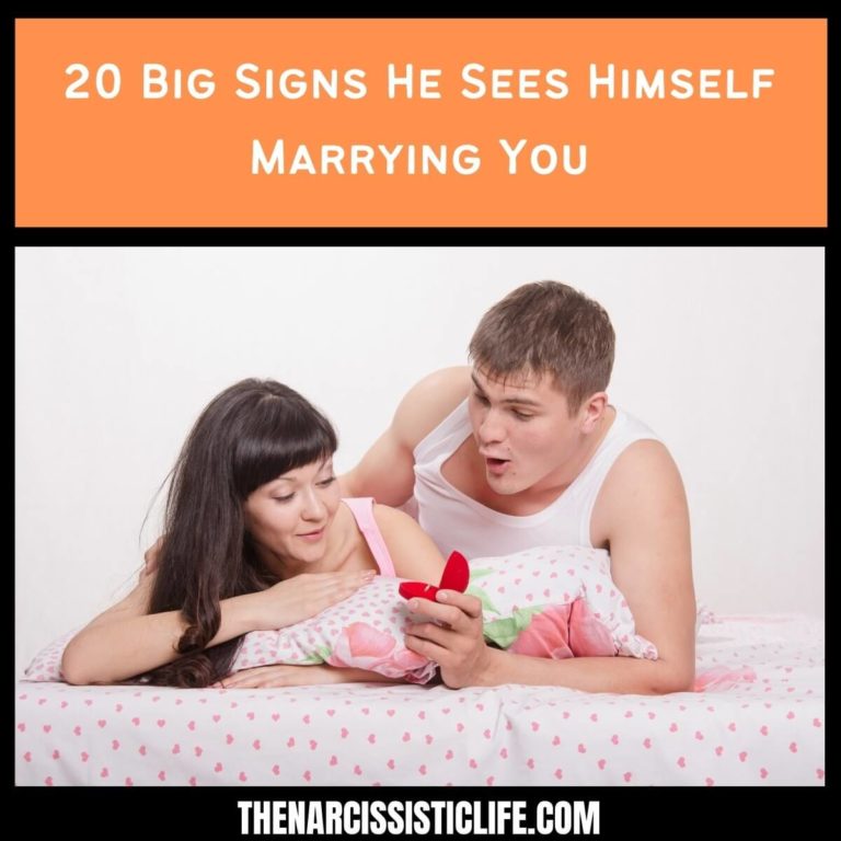 20 Big Signs He Sees Himself Marrying You