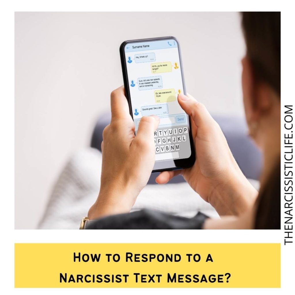 How to Respond to a Narcissist Text Message_