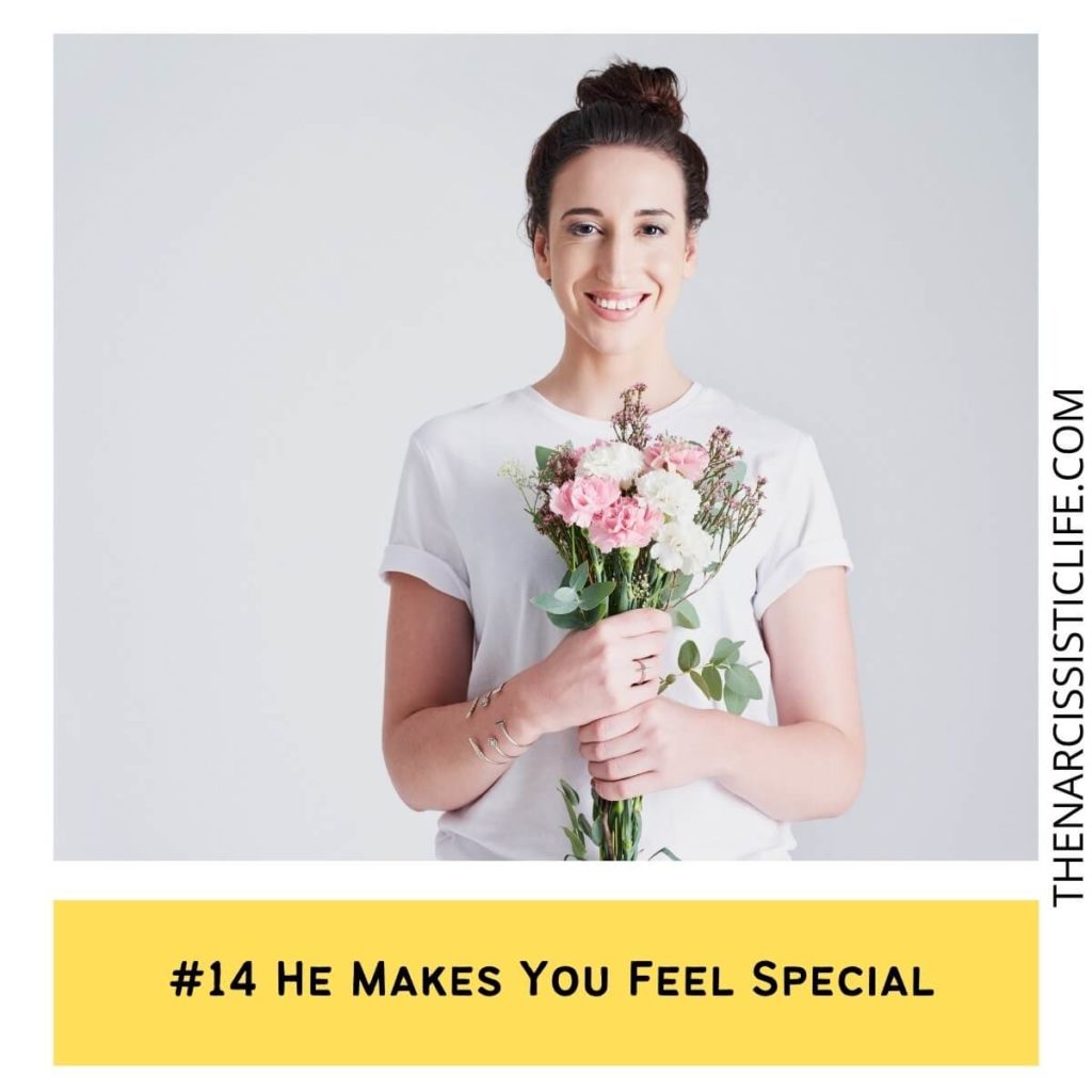 #14 He Makes You Feel Special 