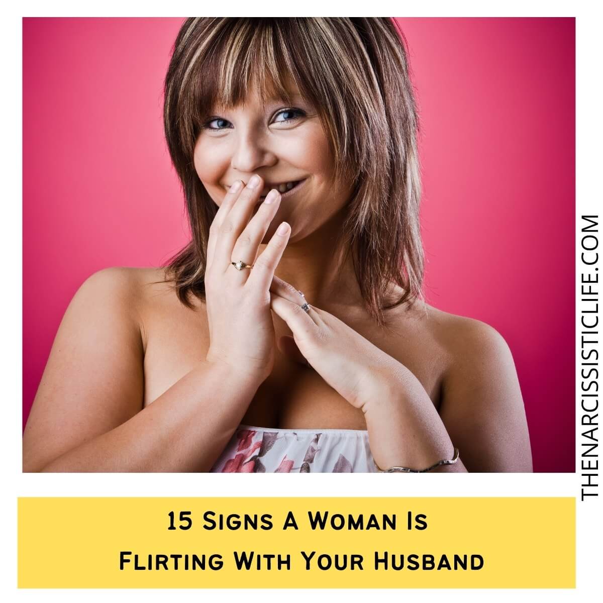 15 Signs A Woman Is Flirting With Your Husband image