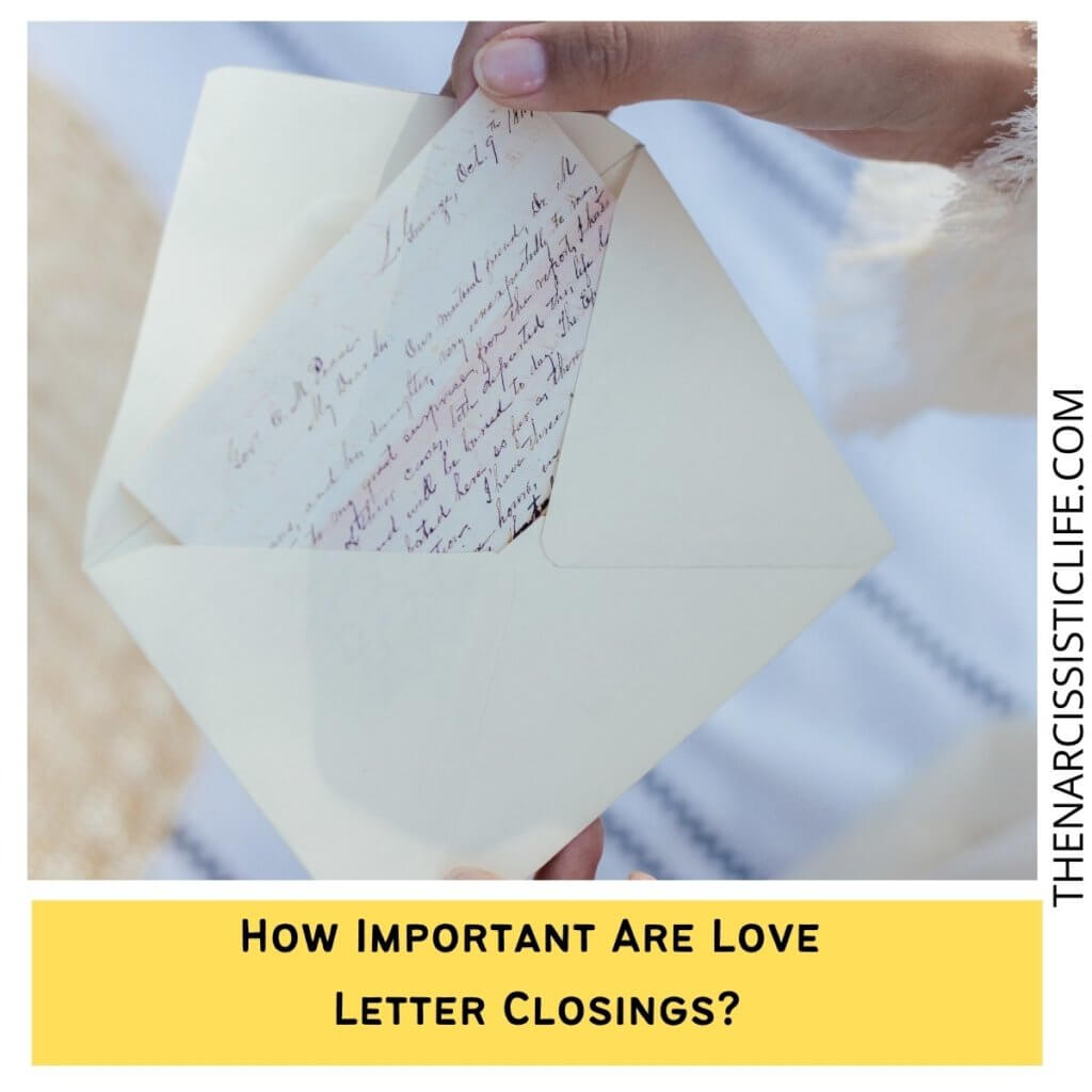 How Important Are Love Letter Closings?