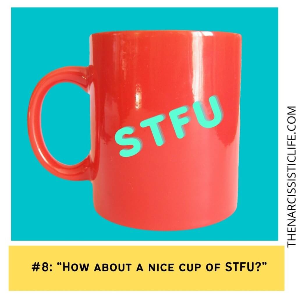 How about a nice cup of STFU?