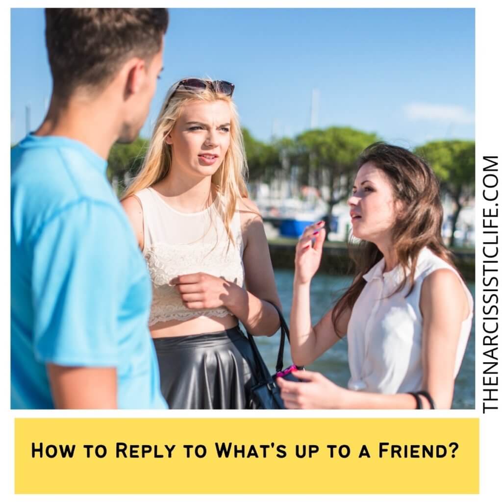 How to Reply to What's up to a Friend