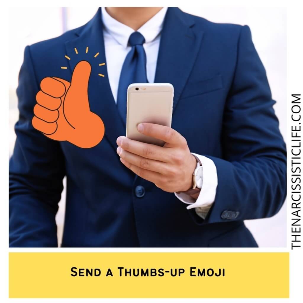 Send a Thumbs-up Emoji