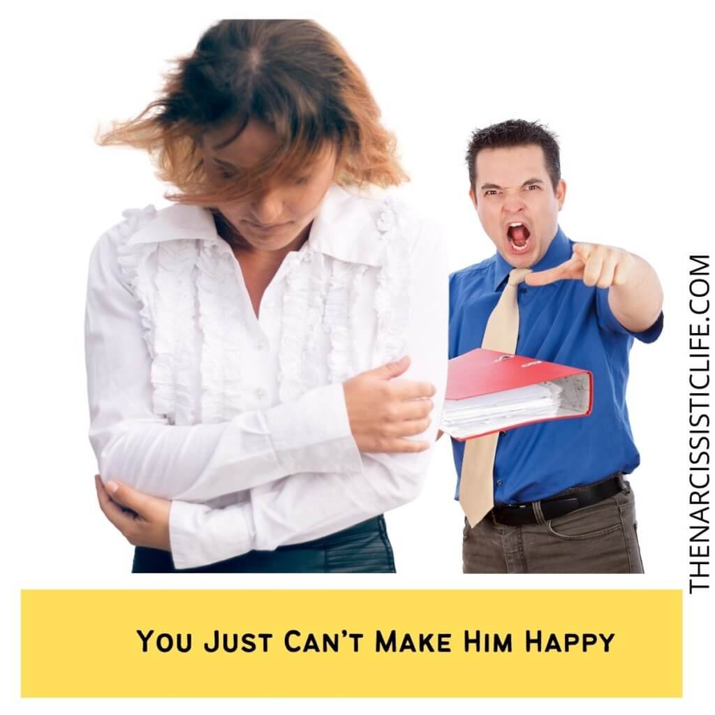 You Just Can’t Make Him Happy