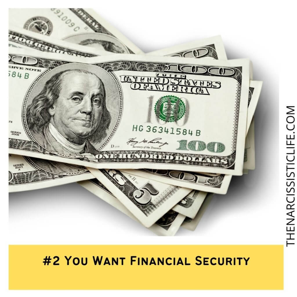 You Want Financial Security