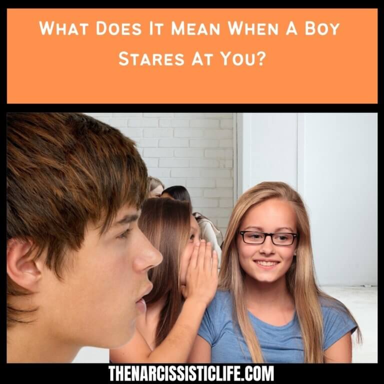 What Does It Mean When A Boy Stares At You?