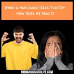 When a Narcissist Sees You Cry How Does He React?