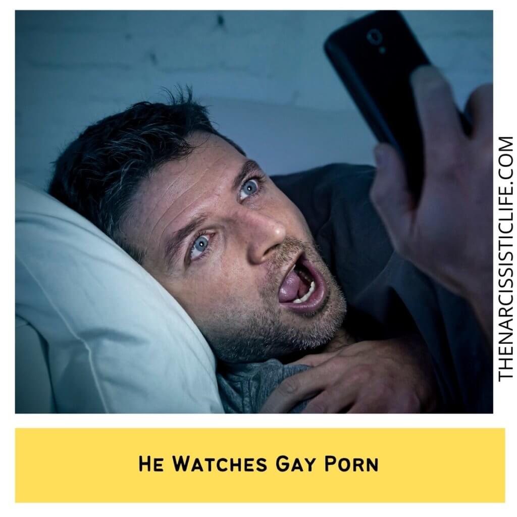 He Watches Gay Porn
