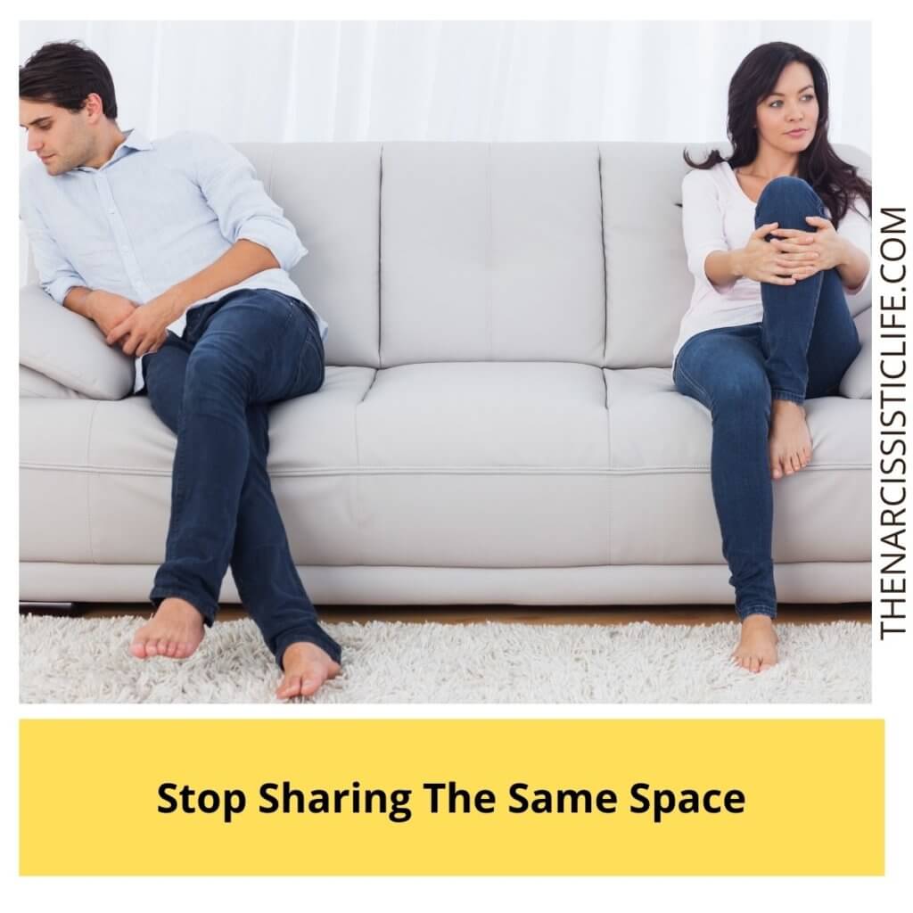 Stop Sharing The Same Space