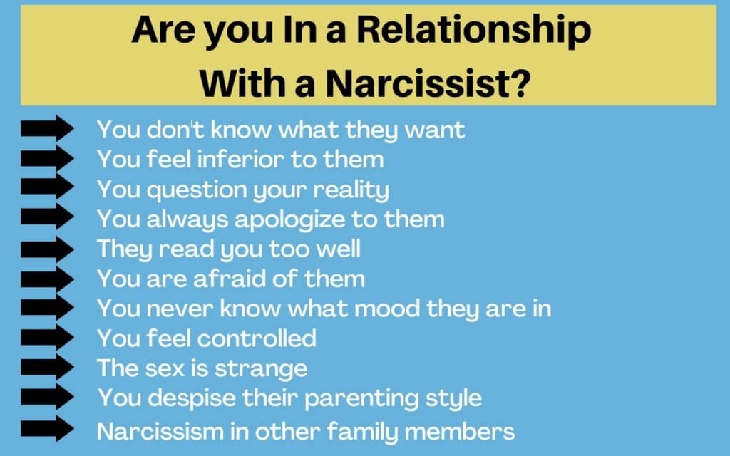signs narcissistic relationship