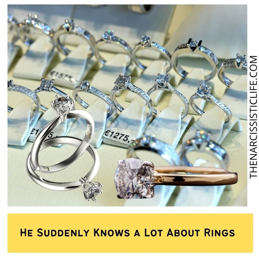 He Suddenly Knows a Lot About Rings
