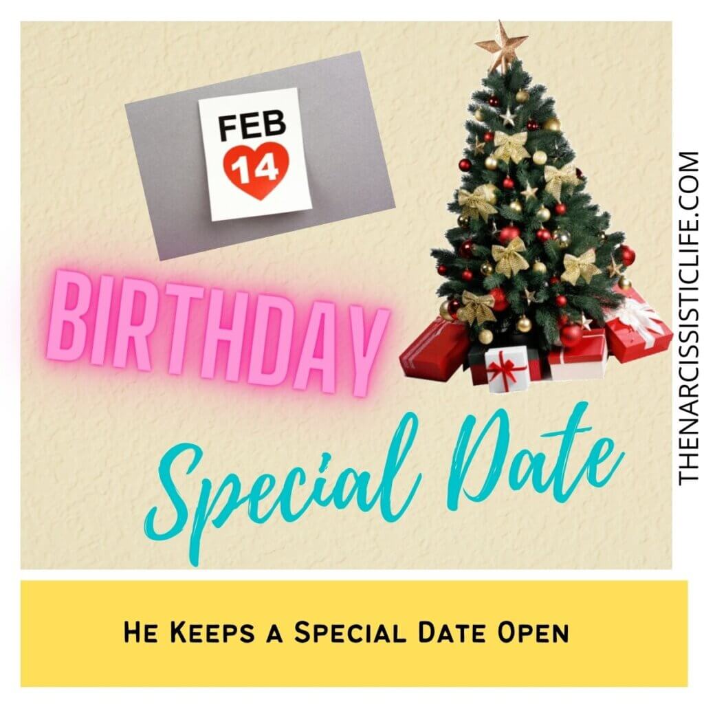 He Keeps a Special Date Open