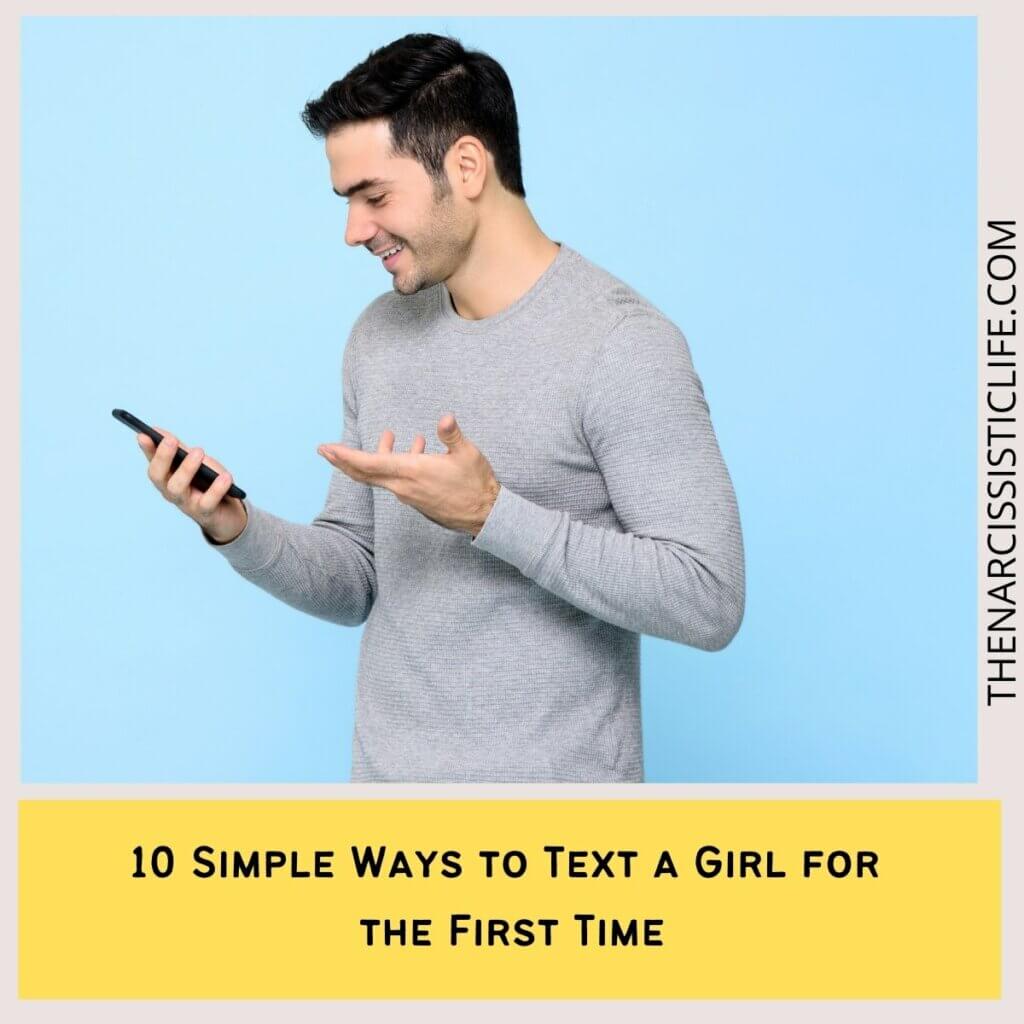 10 Simple Ways to Text a Girl for the First Time (2)