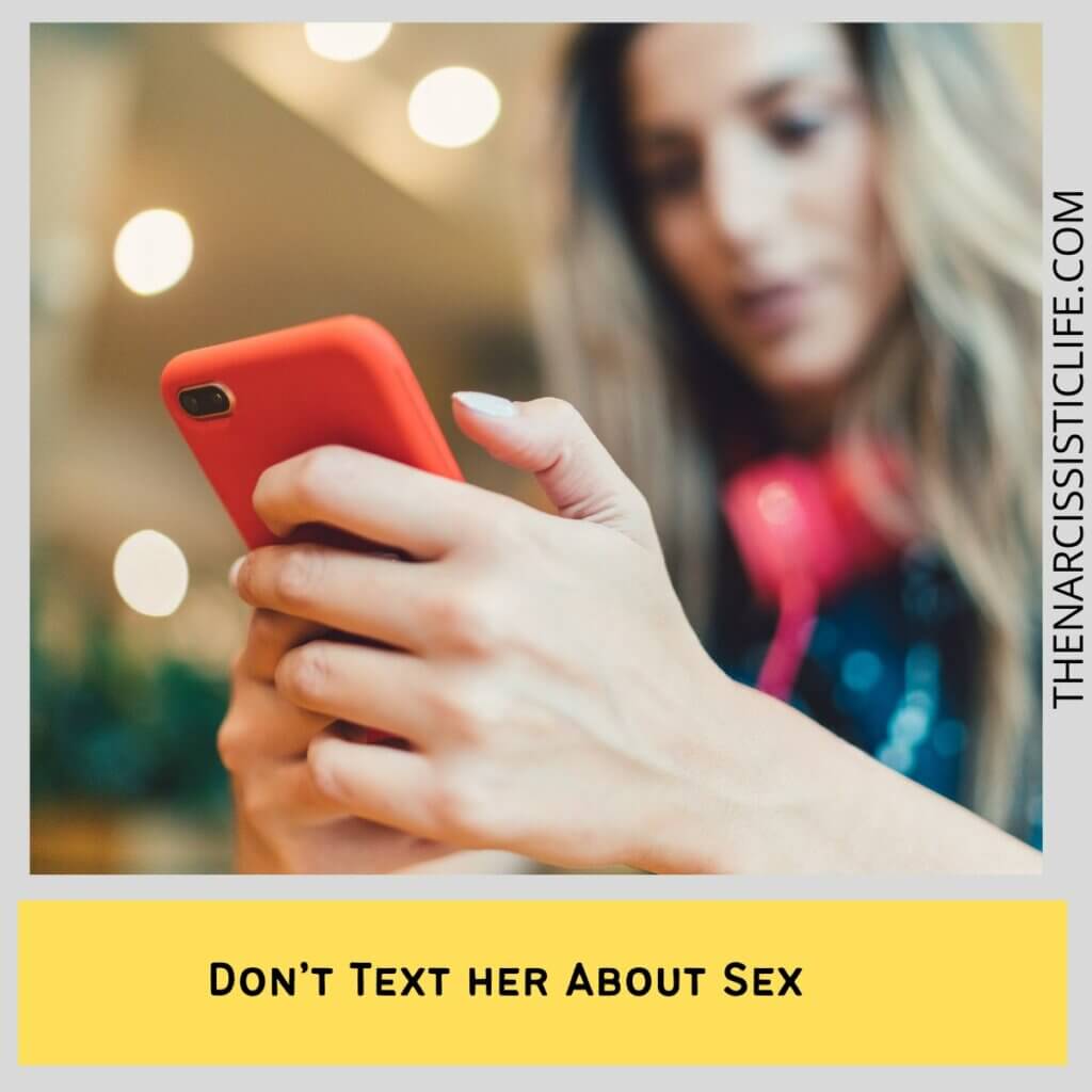 Don’t Text About Sex