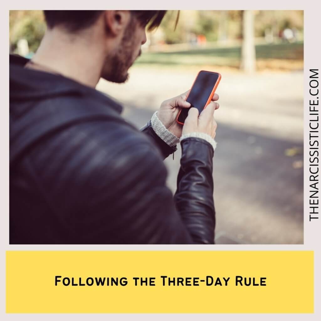Following the Three-Day Rule