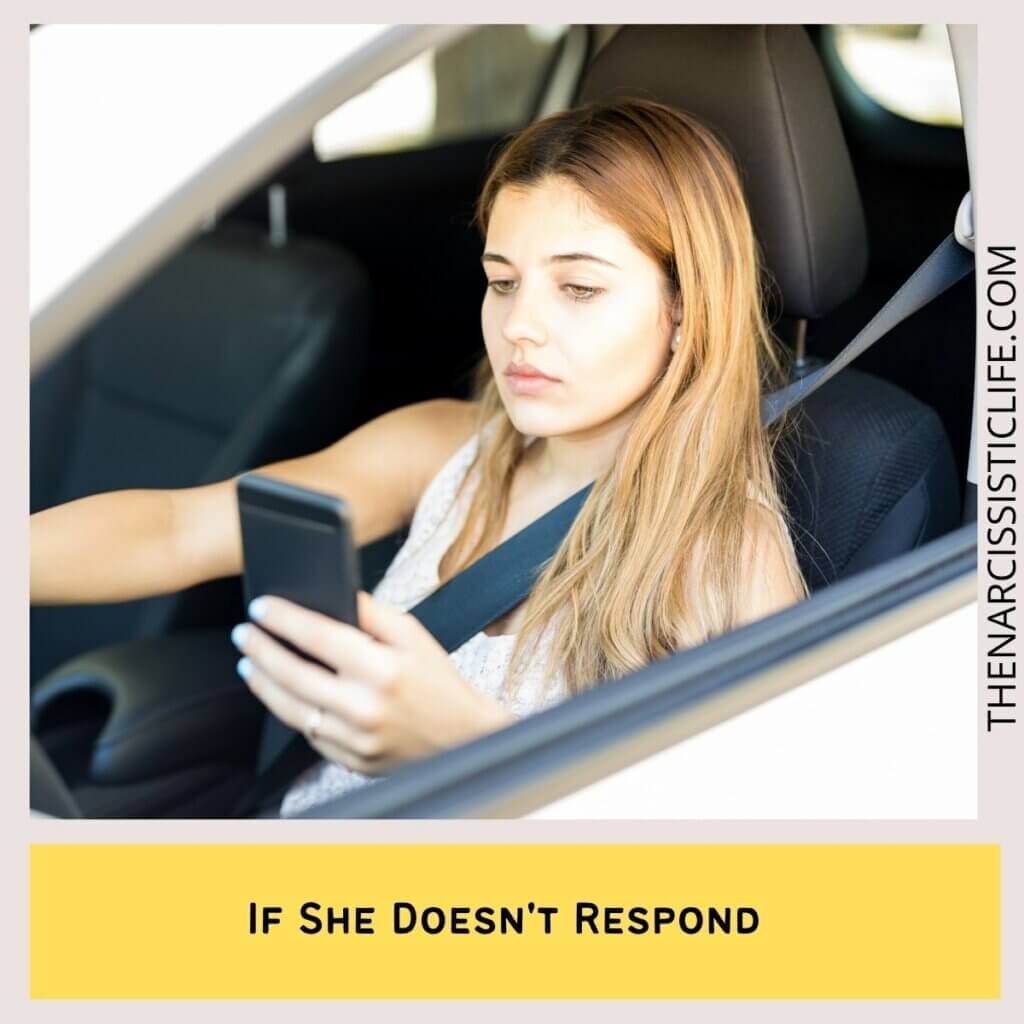 If She Doesn't Respond