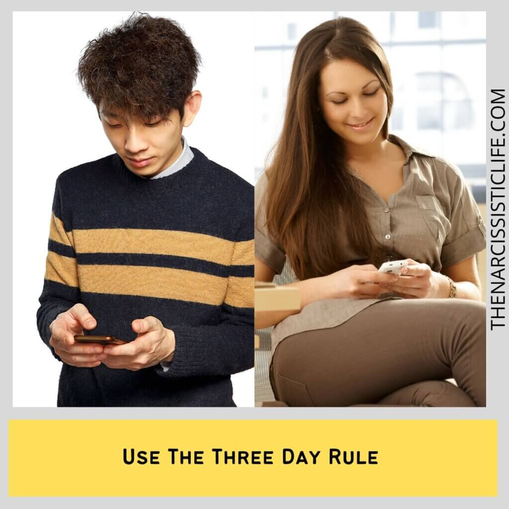Use The Three Day Rule