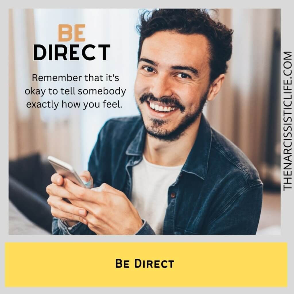 Be Direct