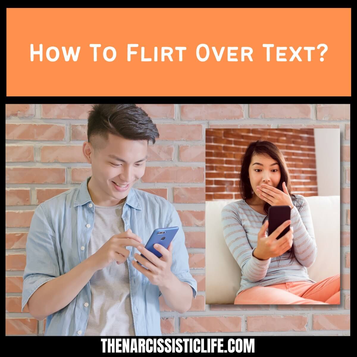 How To Flirt Over Text?