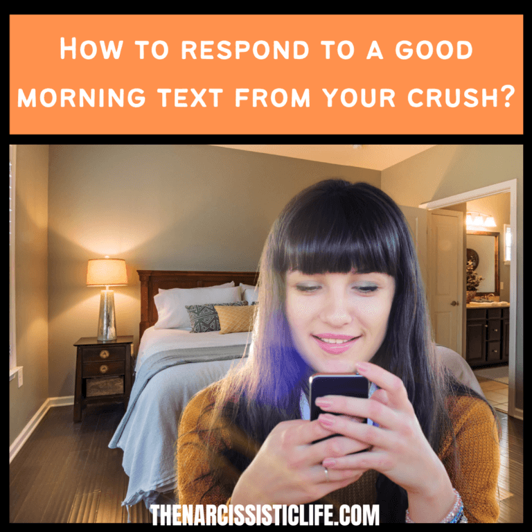 How to respond to a good morning text from your crush?