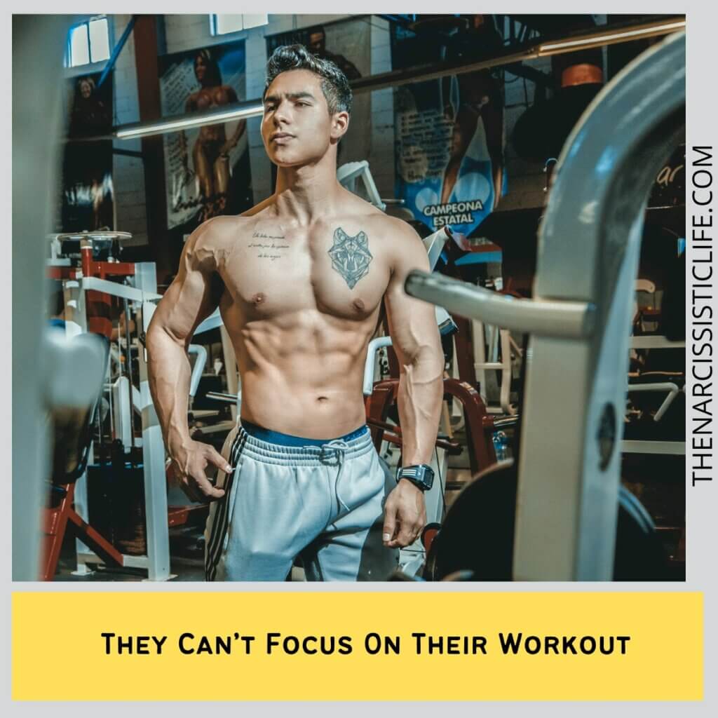 They Can’t Focus On Their Workout