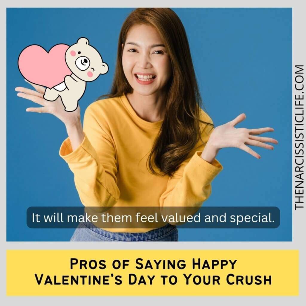 Pros of Saying Happy Valentine’s Day to Your Crush