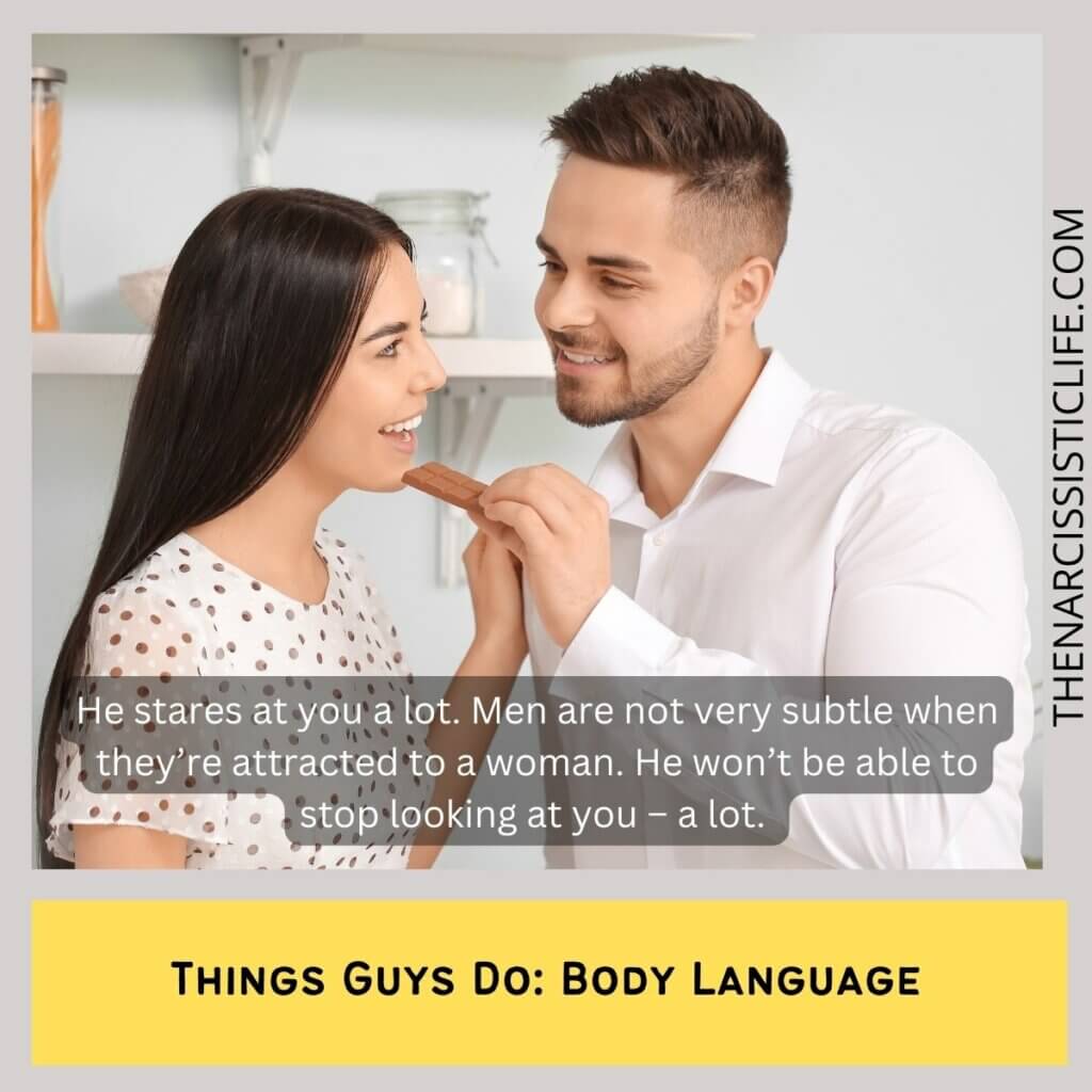 Things Guys Do Body Language