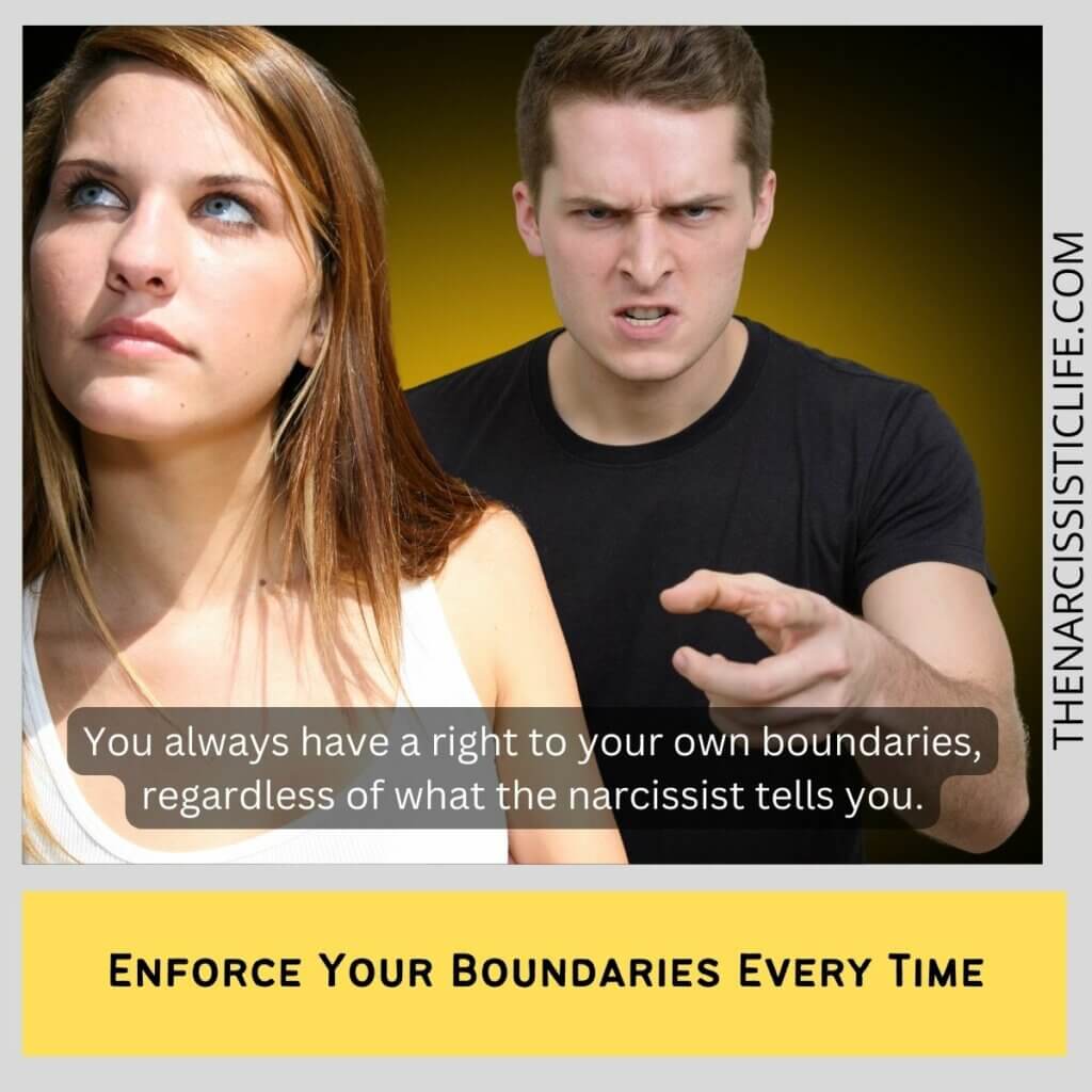 Enforce Your Boundaries Every Time
