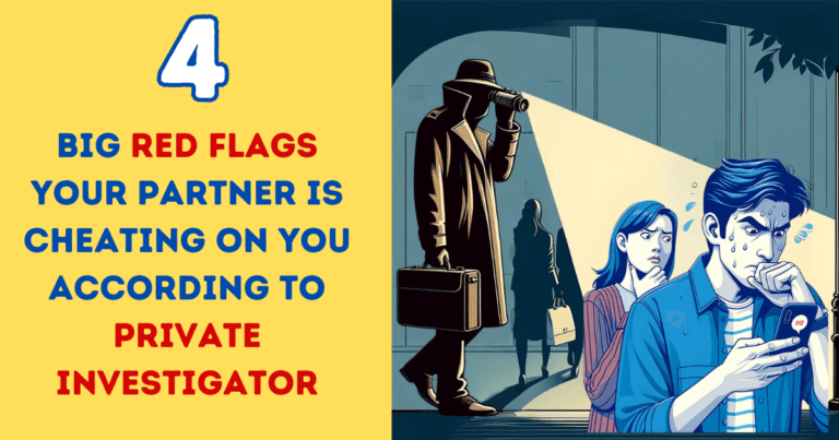 4 Big Red Flags Your Partner Is Cheating On You According to Private Investigator